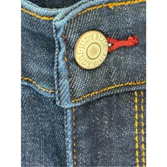 Judy Blue High Waist Vintage  Back Dart Detail Straight Leg Jeans Plus Size 14W - Picture 4 of 5